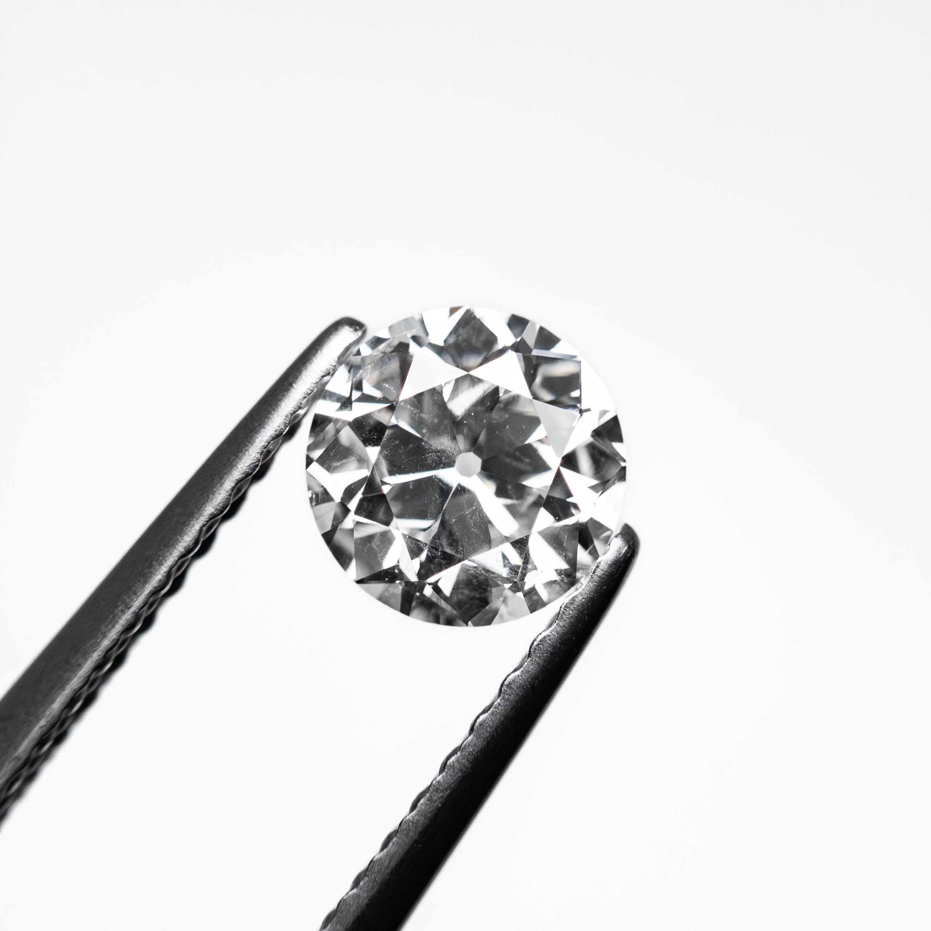 0.69ct 5.62x5.58x3.34mm SI2 F Antique Old European Cut 24424-01
