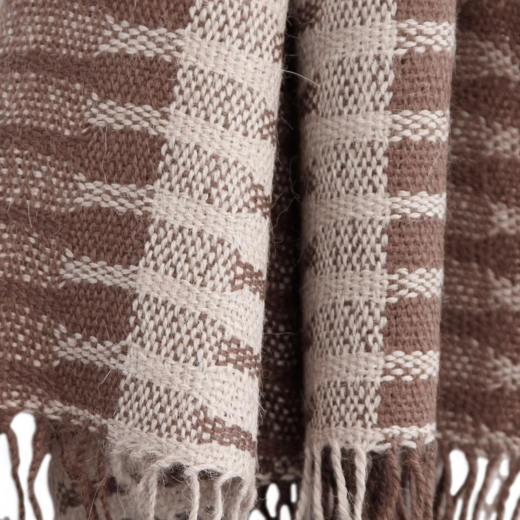 100% alpaca men's scarf: Arequipa Adventure