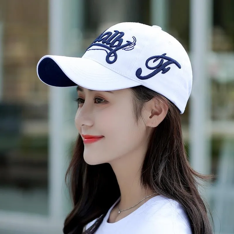 100% Cotton Letter Embroidered Casual Snapback Baseball Cap