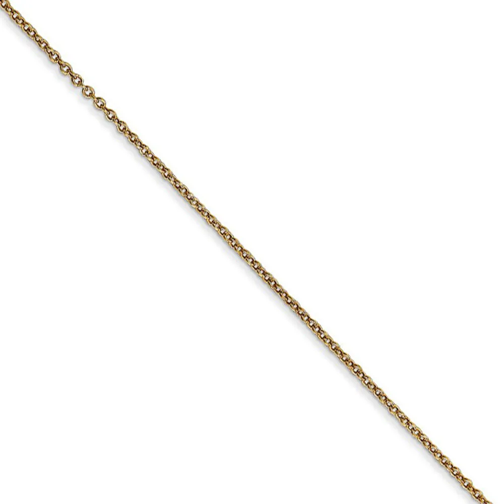 14k Yellow Gold Boxing Glove Necklace