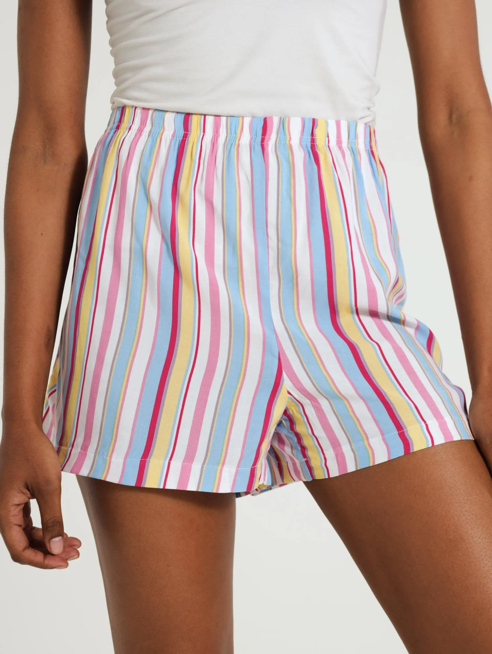 2 Pack Woven Viscose Shorts - Black