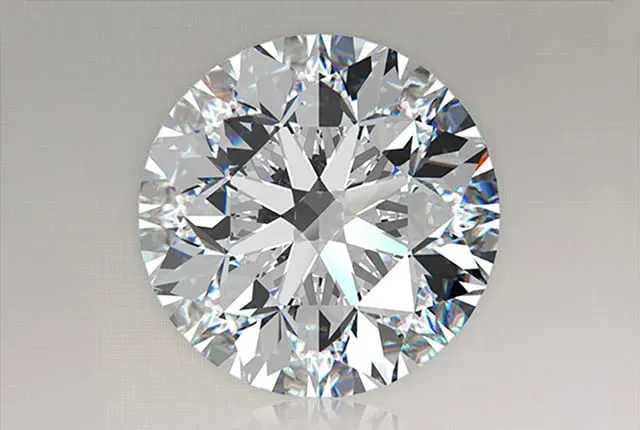 2.82 Carat Round Lab Diamond