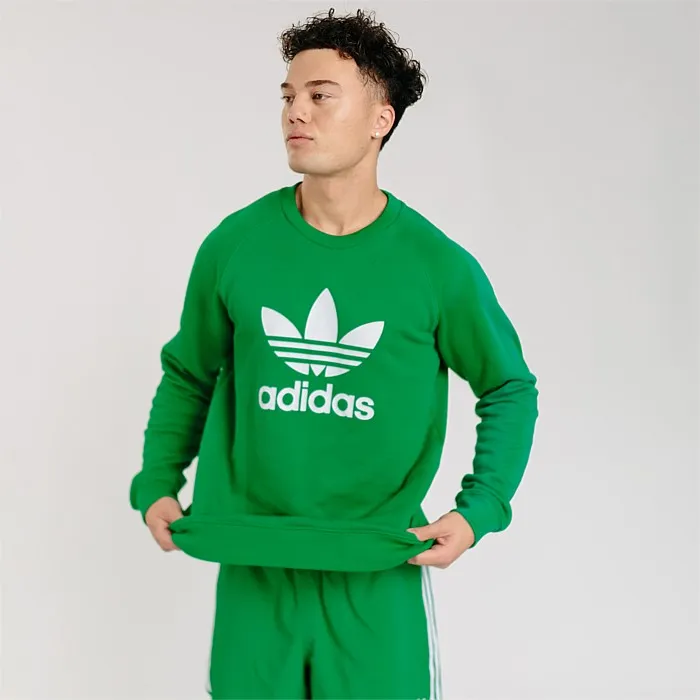 Adicolor Classics Trefoil Crewneck Sweatshirt - Stirling Sports