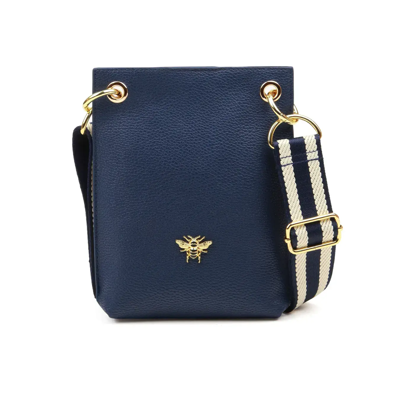 Navy Alice Wheeler Primrose Phone Cross Body Bag