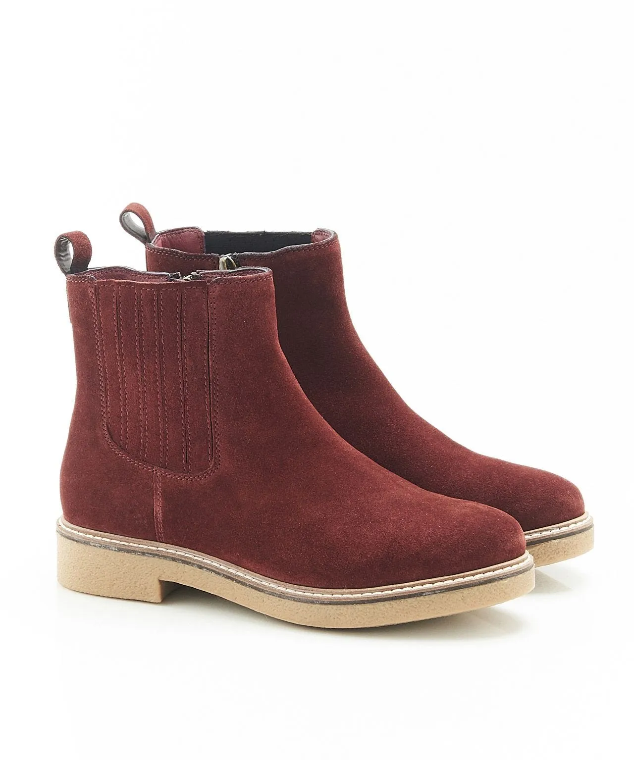 Fashionable Ankle Boots in Suede