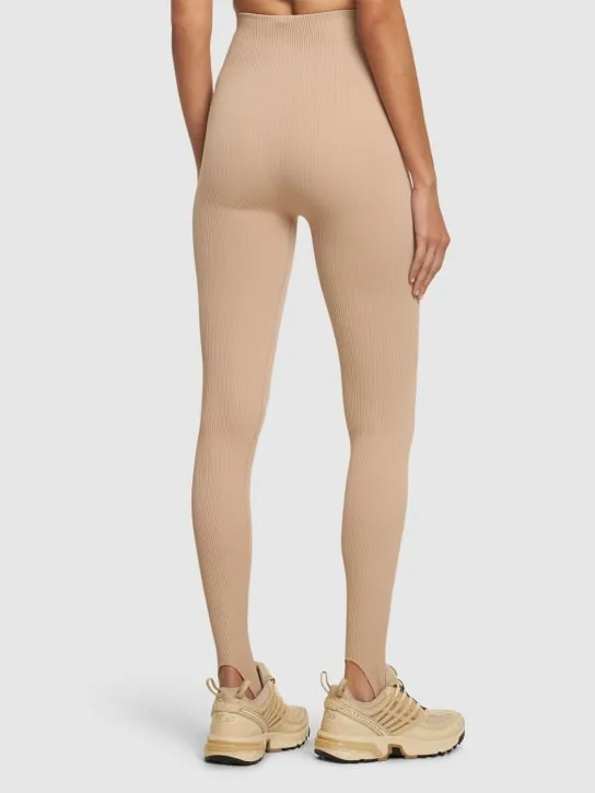 Andreadamo Jersey Leggings with Stirrups