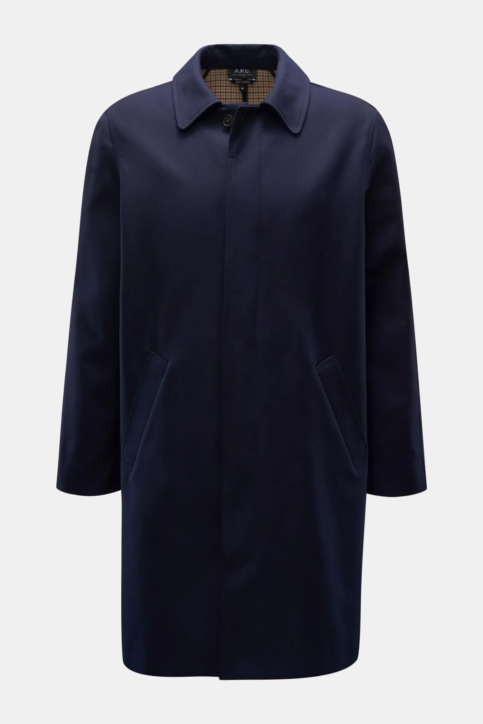 Navy A.P.C. Coat 'Phil'