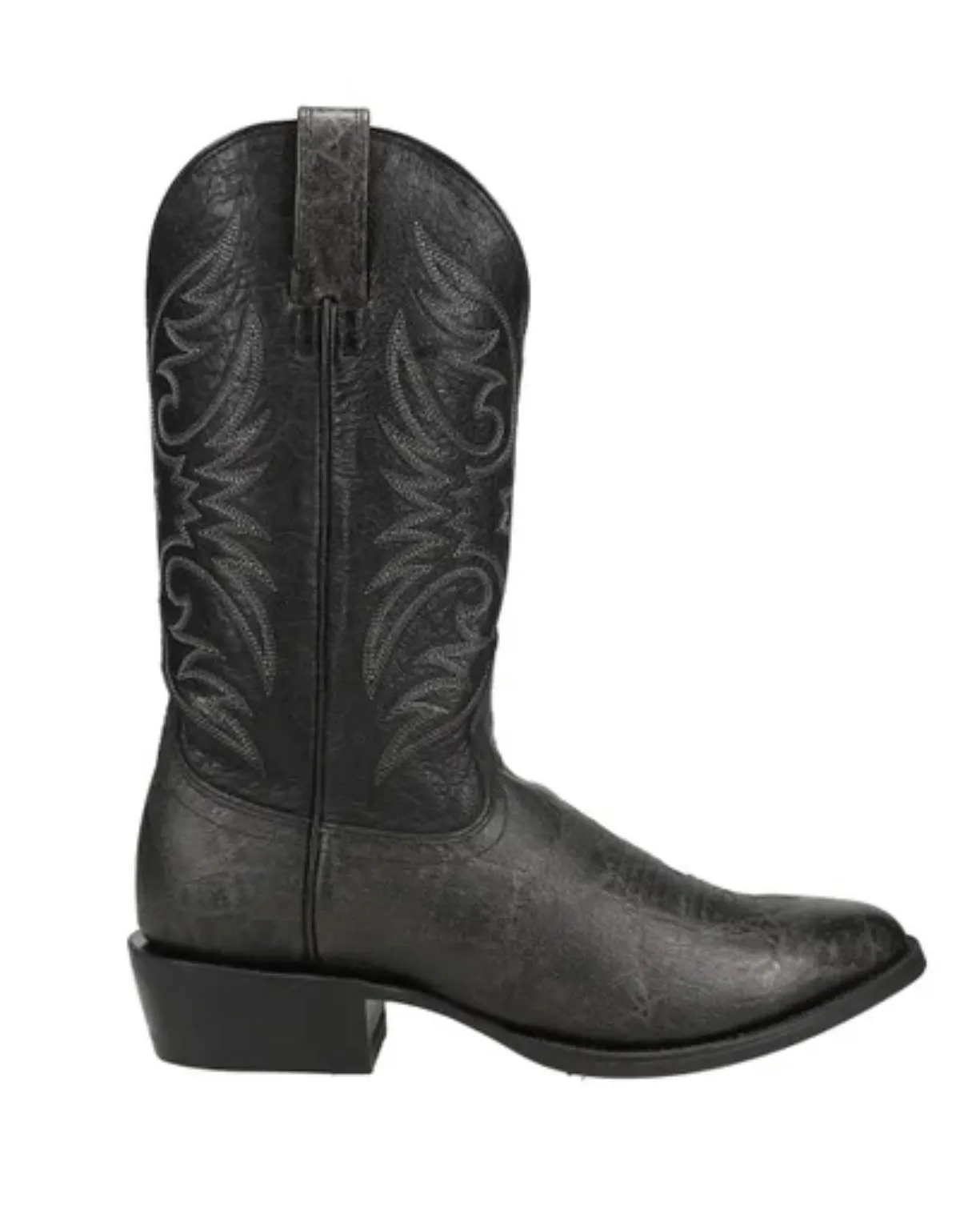 Ariat Men's Bankroll Black Hippo Print Cowboy Boot