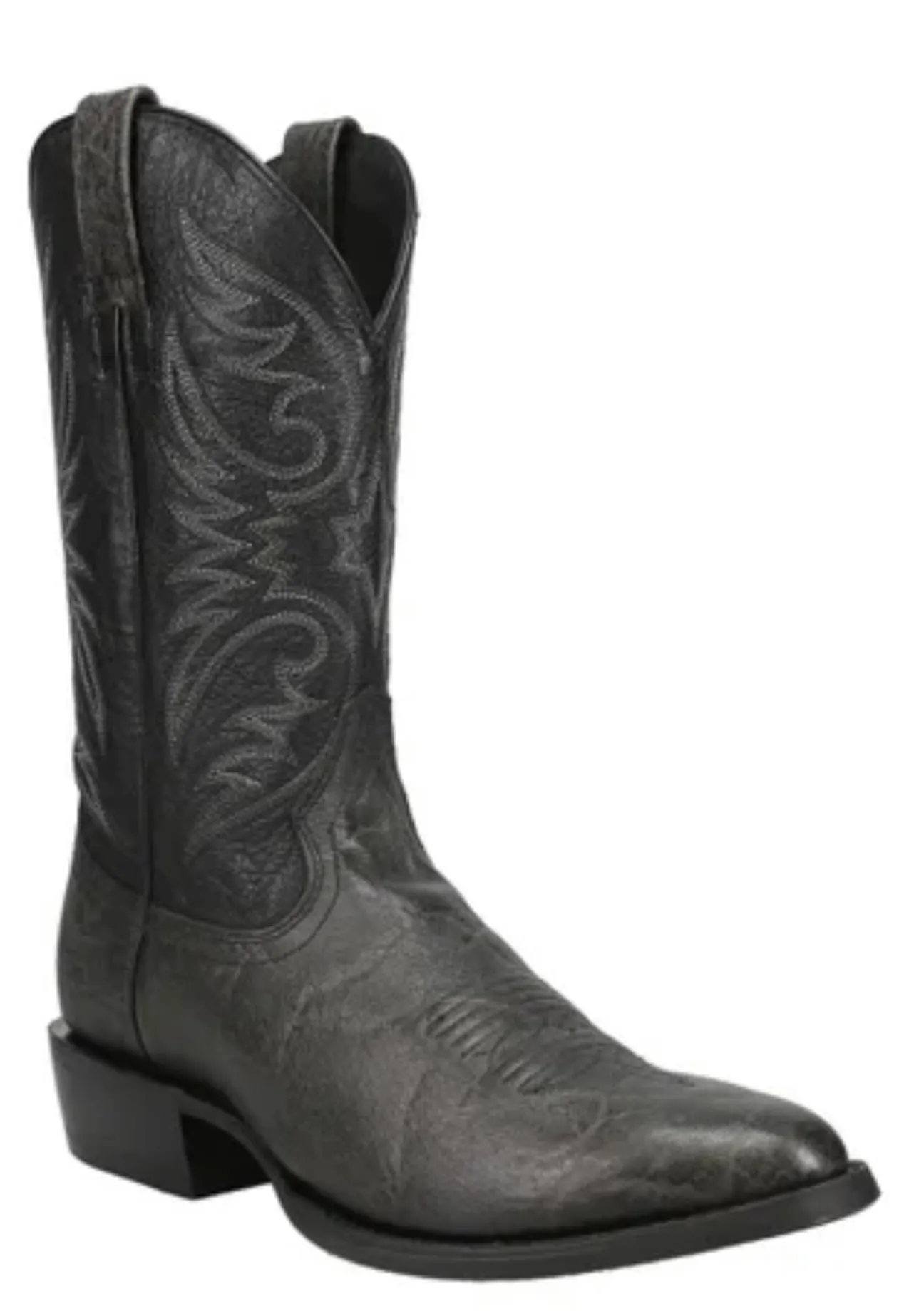 Ariat Men's Bankroll Black Hippo Print Cowboy Boot