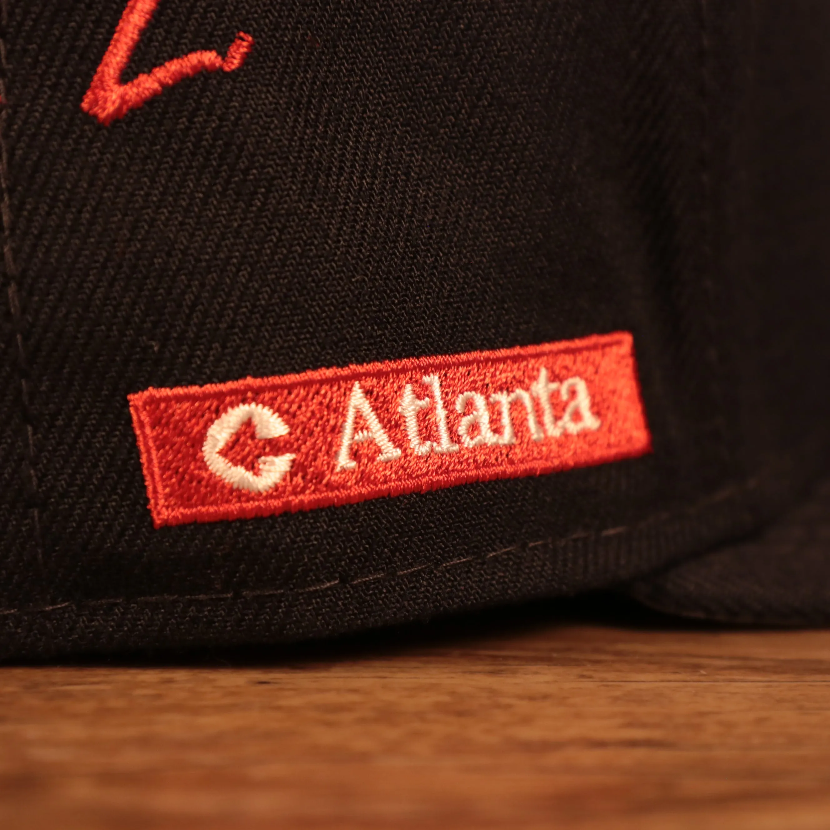 Atlanta Braves Transit Gray Bottom Fitted Cap