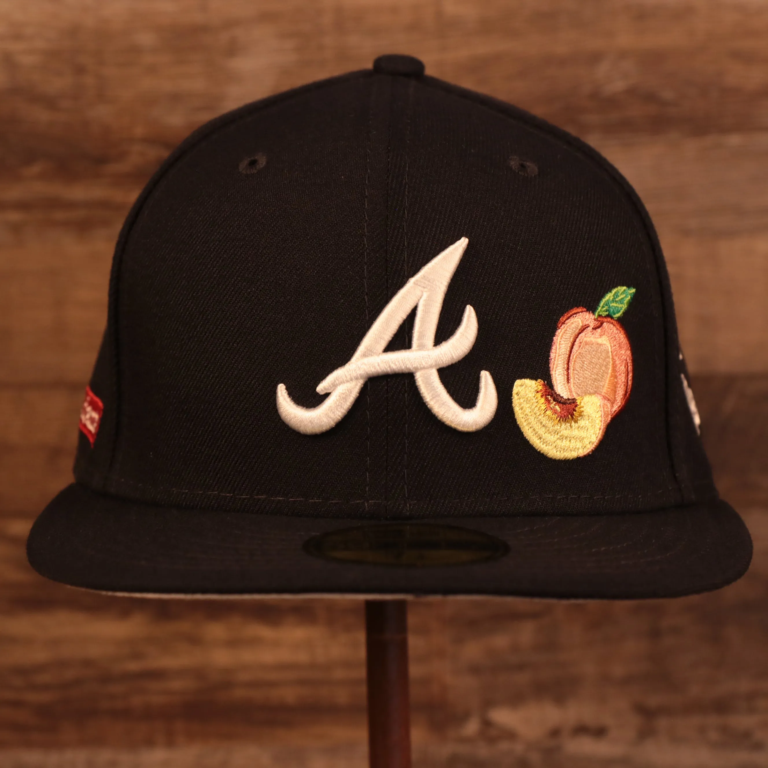 Atlanta Braves Transit Gray Bottom Fitted Cap