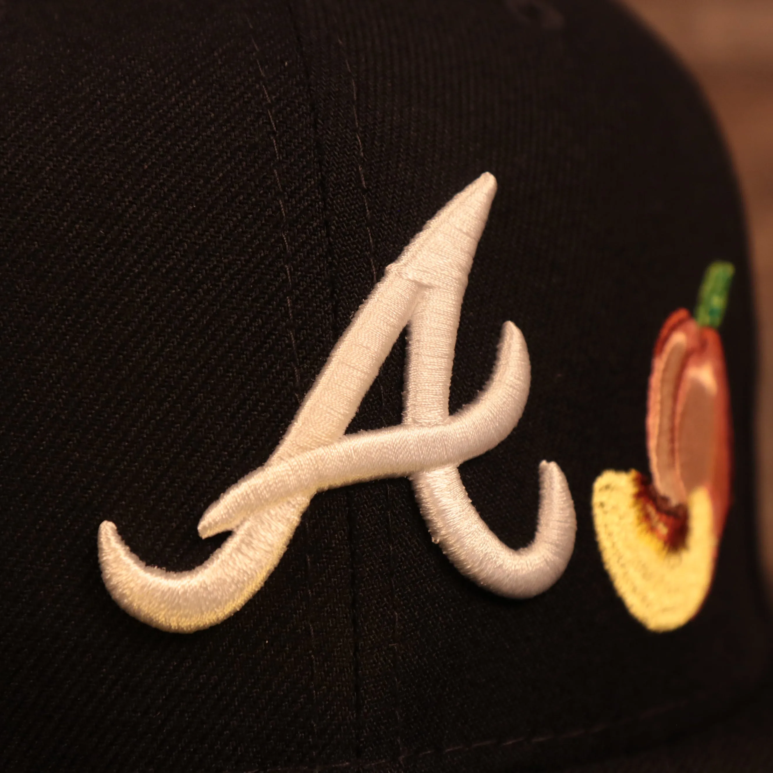 Atlanta Braves Transit Gray Bottom Fitted Cap