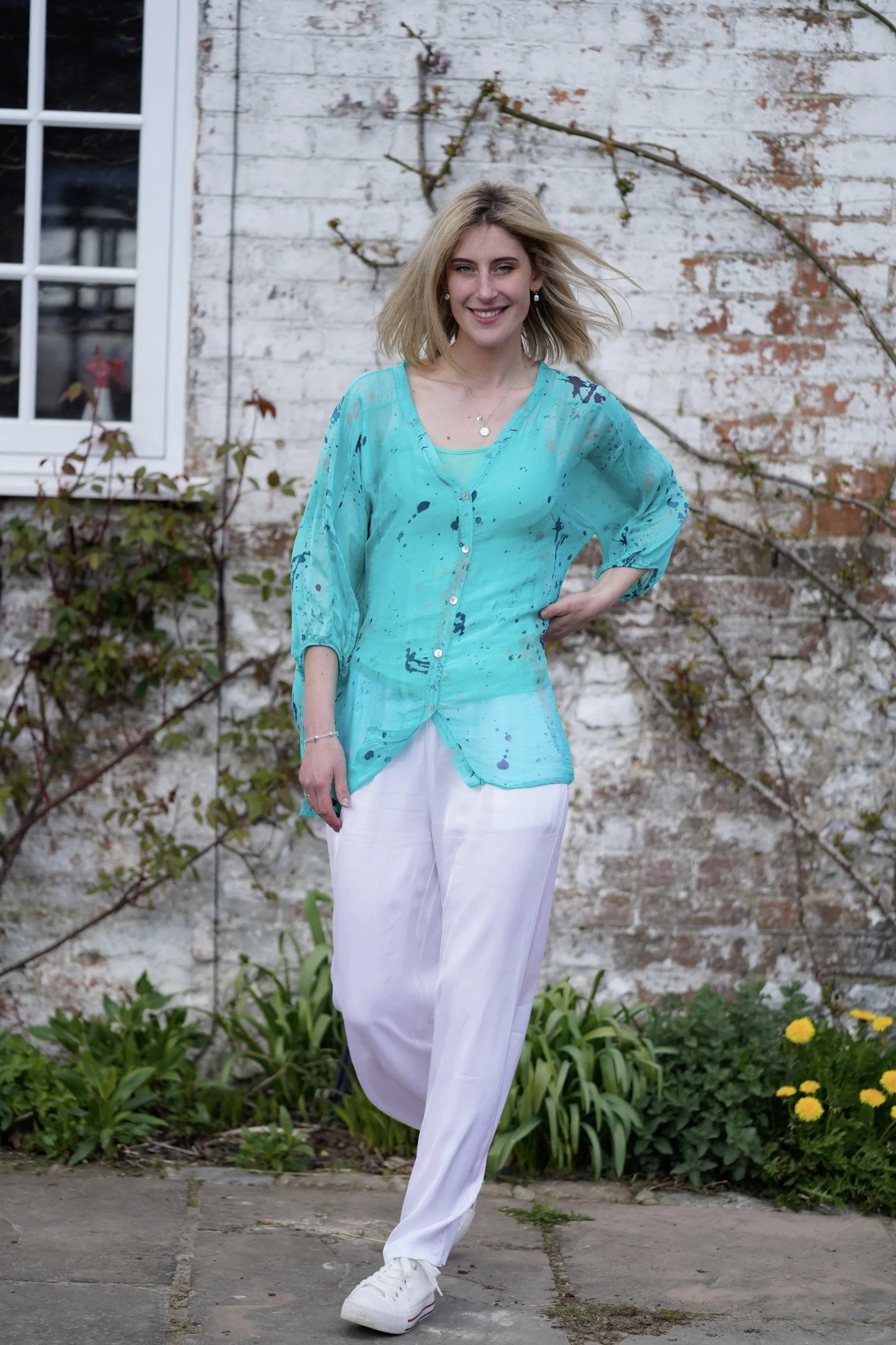 Bali Silk Satin Trousers