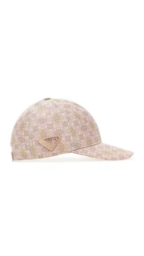 Petal Pink Bandana Print Re-Nylon Baseball Cap