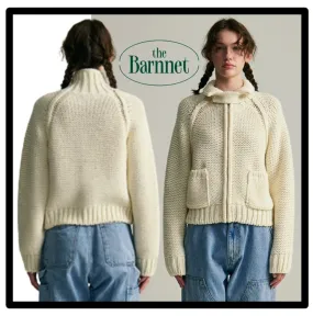 Barnnet Street Style Logo Cardigans