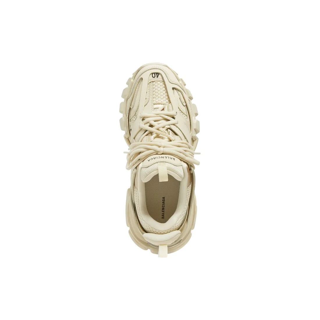 Beige Men's Track Sneaker