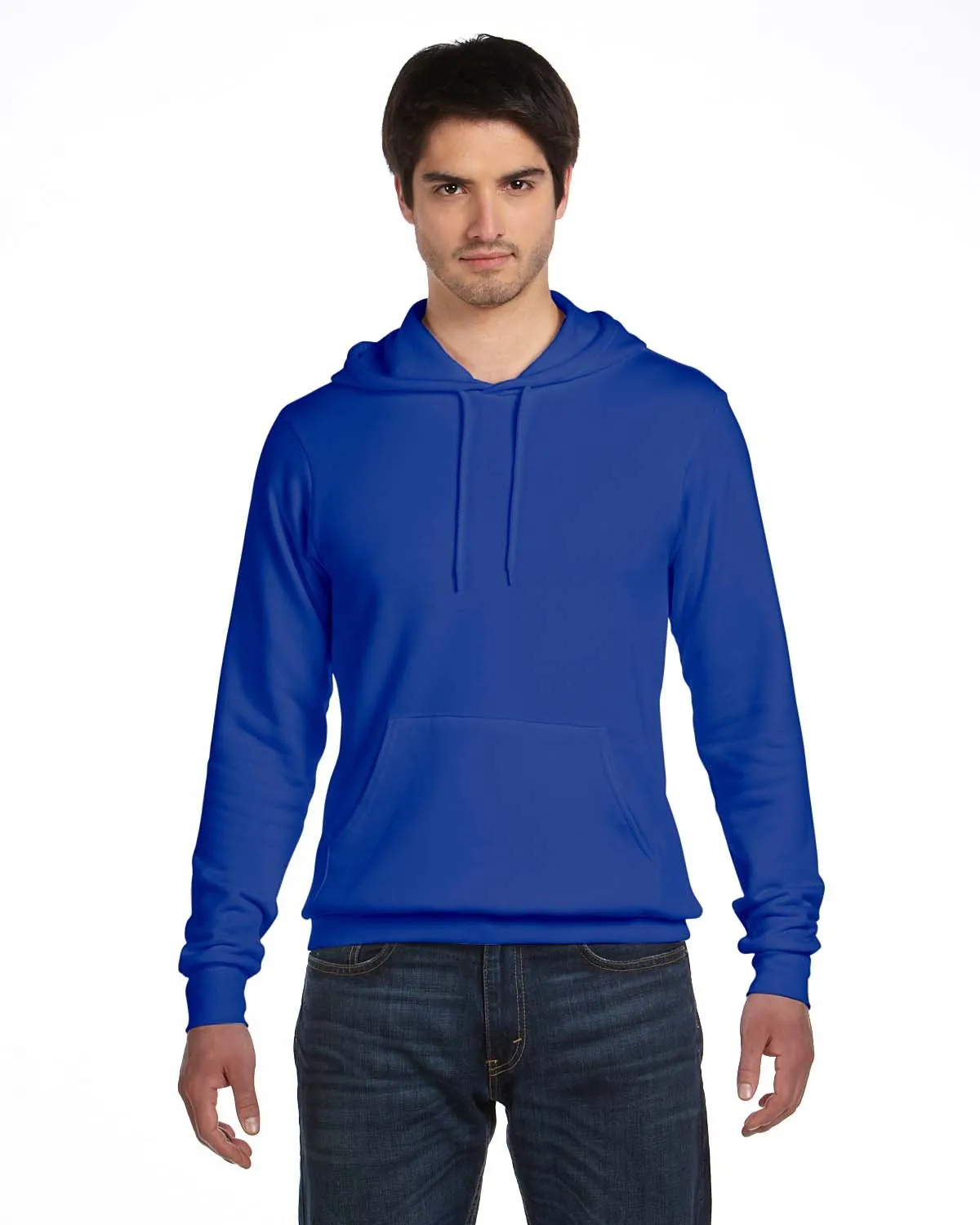 Bella Canvas 3719 True Royal Sponge Fleece Pullover Hoodie