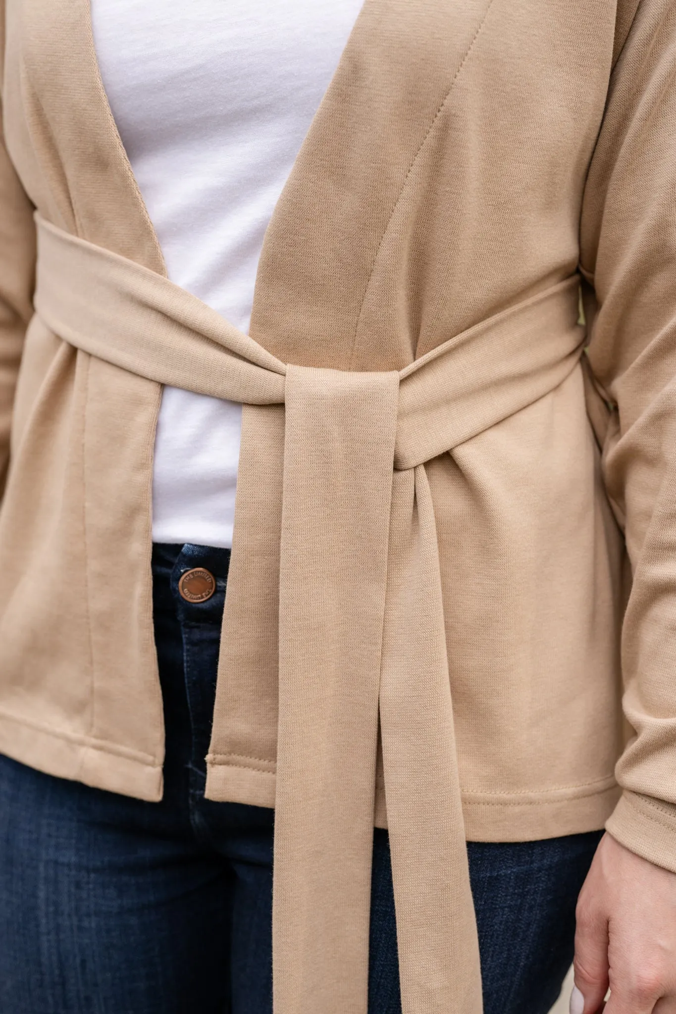 Belted Cardigan Jacket