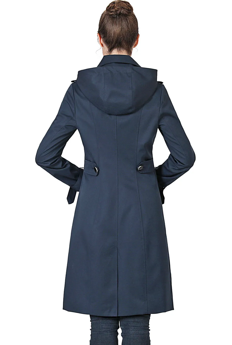 BGSD Women's Waterproof Trench Coat - Karla