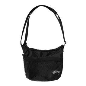 Black Stussy Light Weight Shoulder Bag