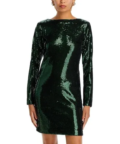 Boss Emaxa Sequin Dress