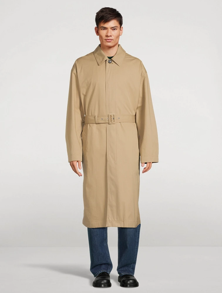 BOTTEGA VENETA Khaki Trench Coat