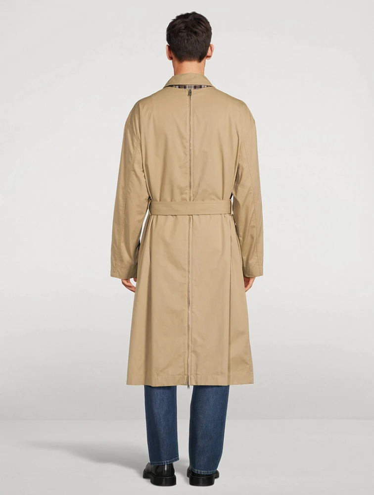 BOTTEGA VENETA Khaki Trench Coat