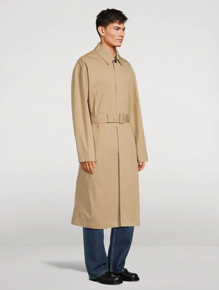 BOTTEGA VENETA Khaki Trench Coat