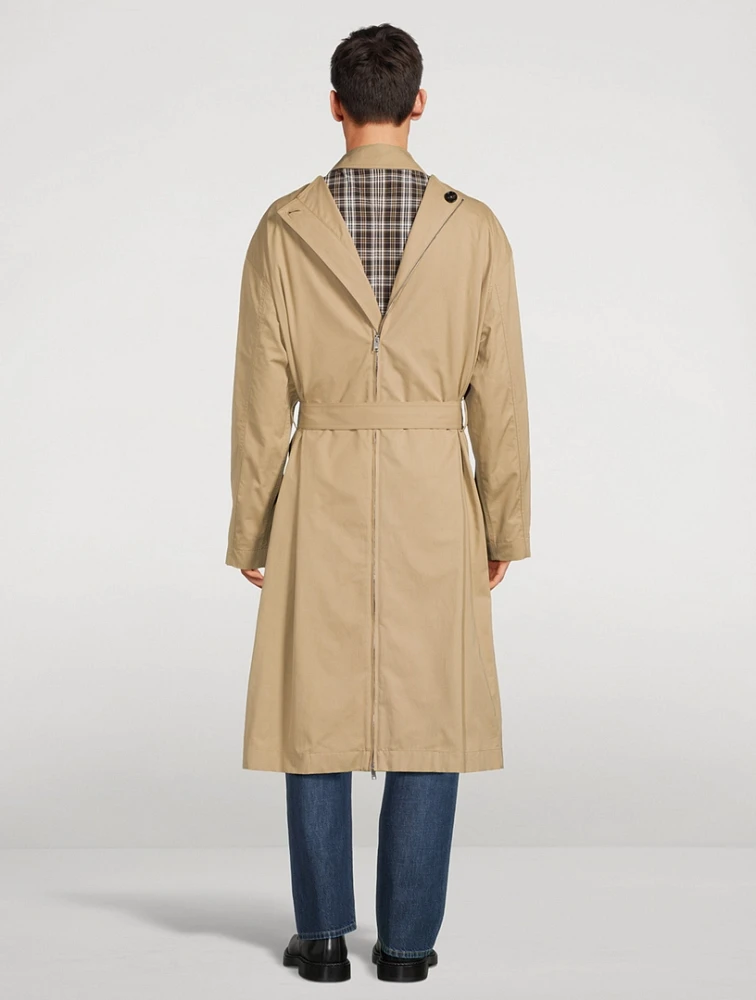 BOTTEGA VENETA Khaki Trench Coat