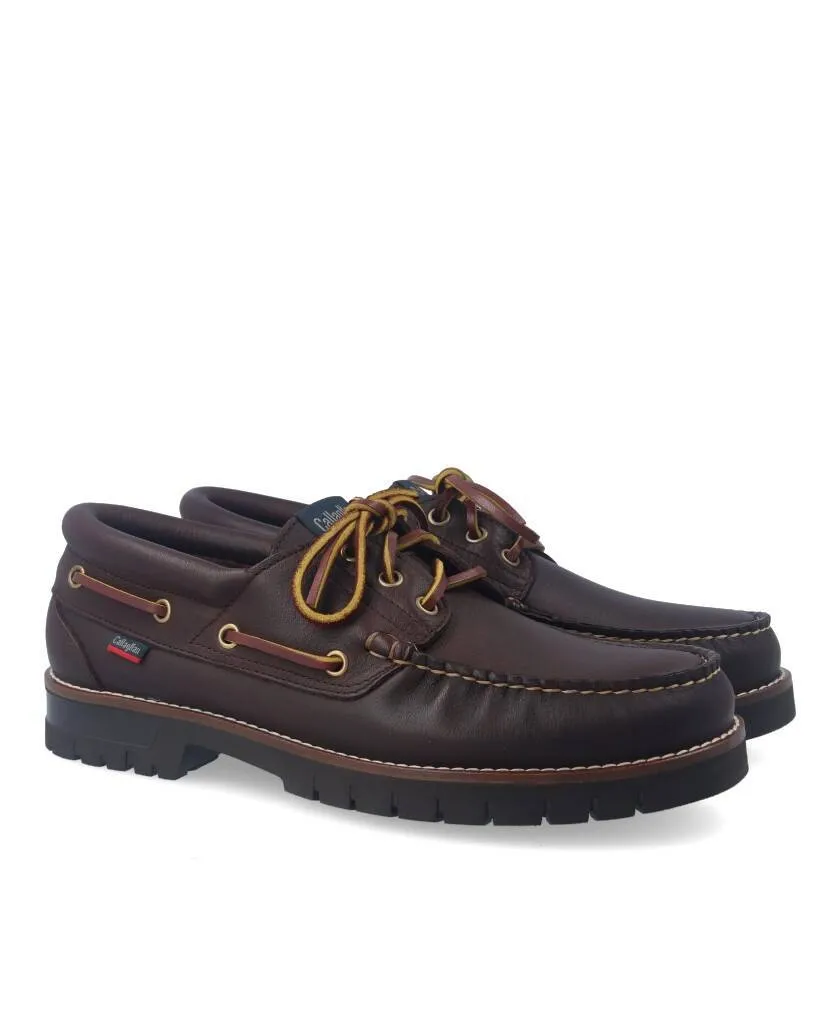 Callaghan Brown Boat Shoes Freeport 12500