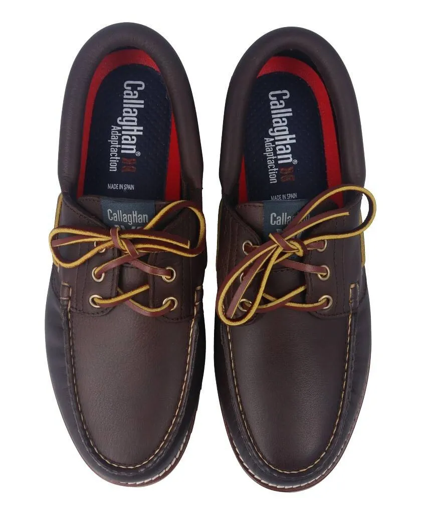 Callaghan Brown Boat Shoes Freeport 12500