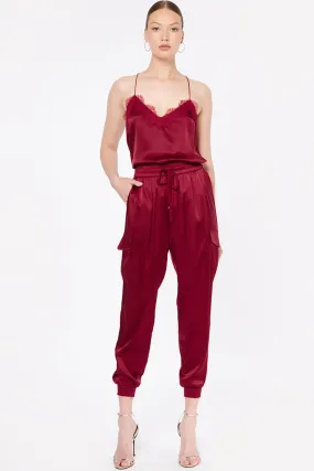 Cami NYC Elsie Pant Mulled Wine FINAL SALE