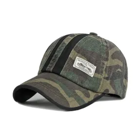 Camouflage Tactical Outdoor Sun Protection Snapback Cap