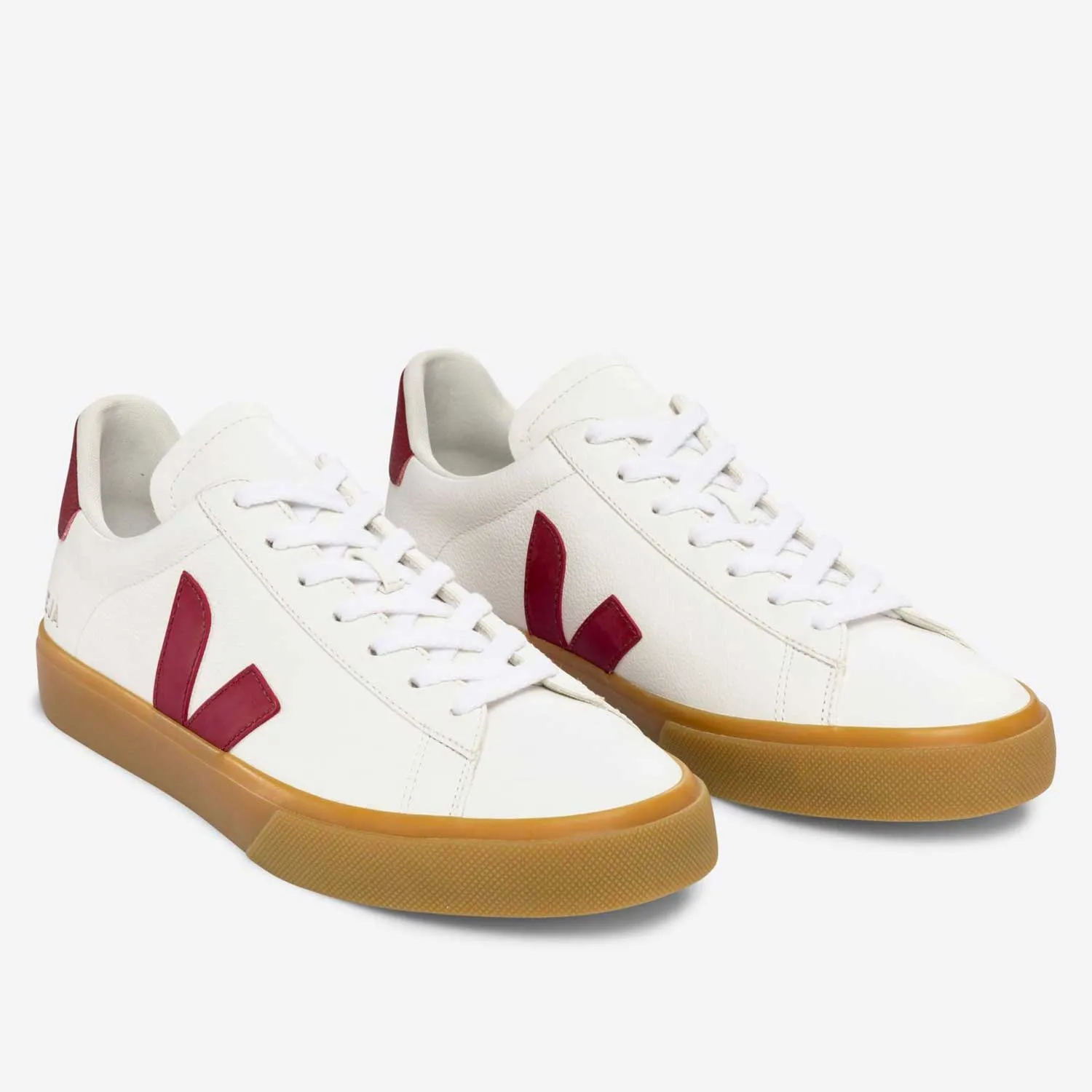 Campo Gum Chromefree Leather Sneaker for Men.