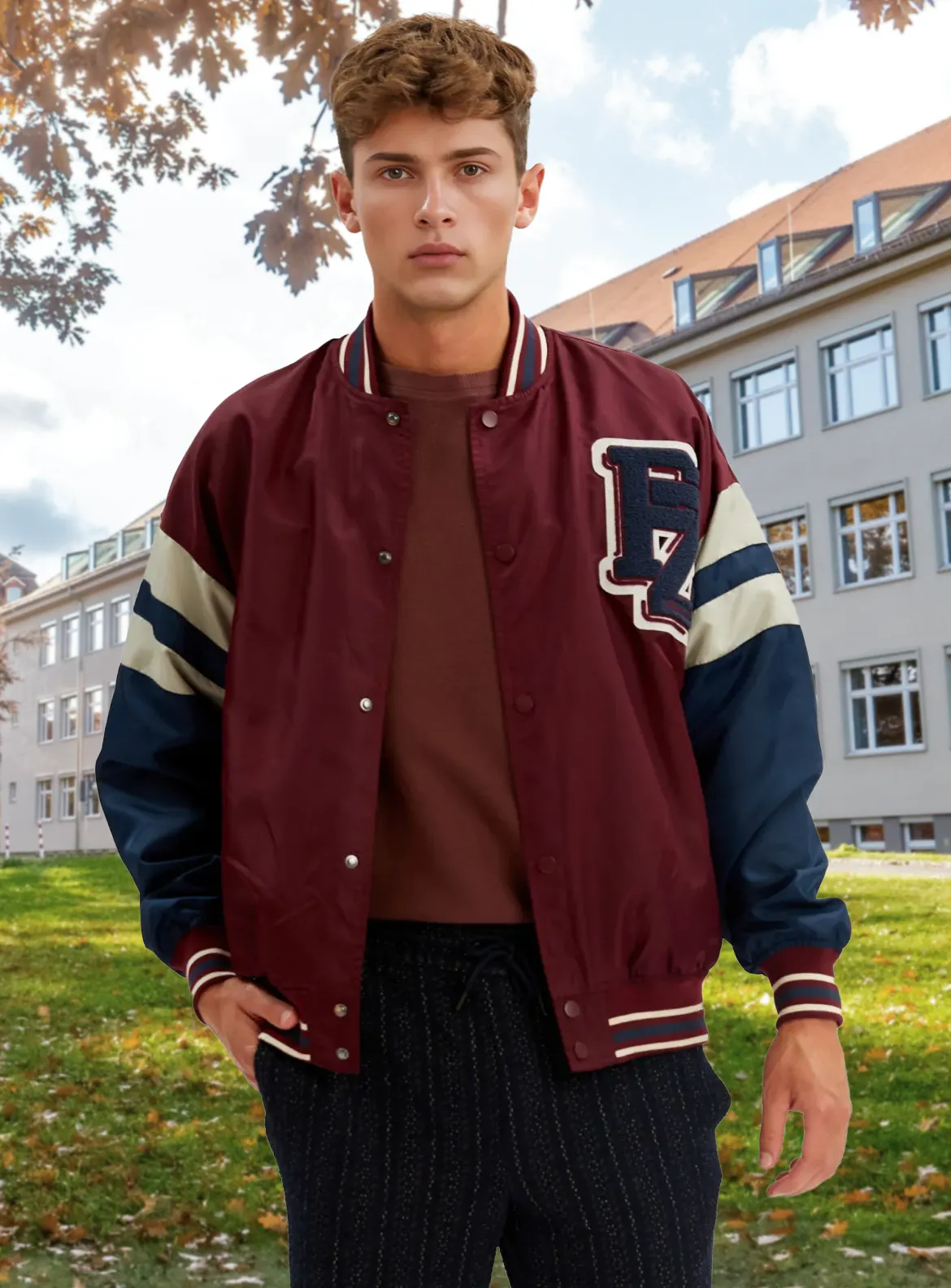 CARKDALE Unisex Limited Edition Varsity Jacket - Veste Universitaire Unisexe en Édition Limitée