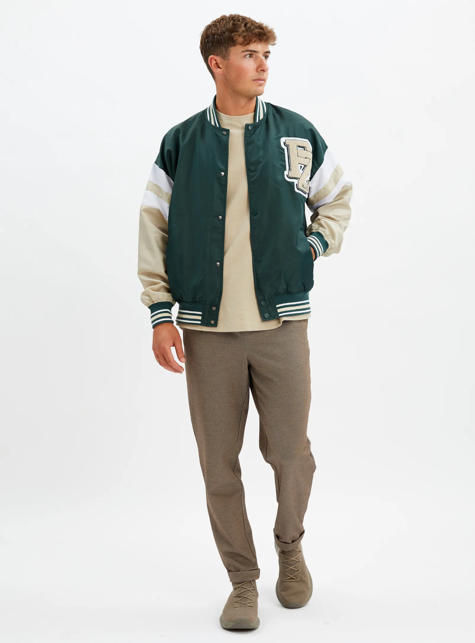 CARKDALE Unisex Limited Edition Varsity Jacket - Veste Universitaire Unisexe en Édition Limitée