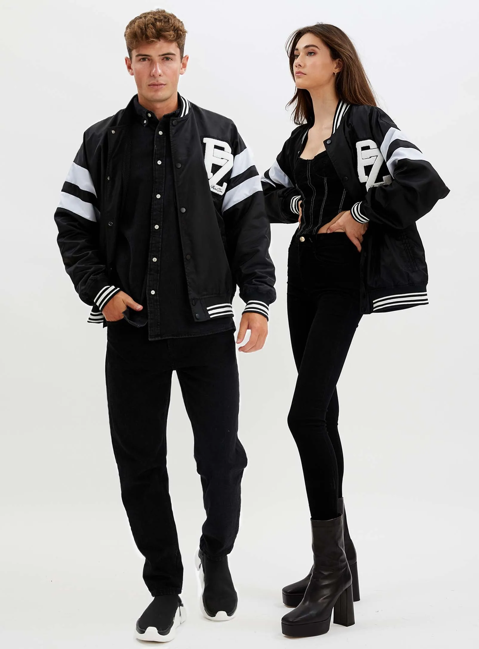 CARKDALE Unisex Limited Edition Varsity Jacket - Veste Universitaire Unisexe en Édition Limitée