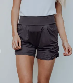 Black Harem Shorts