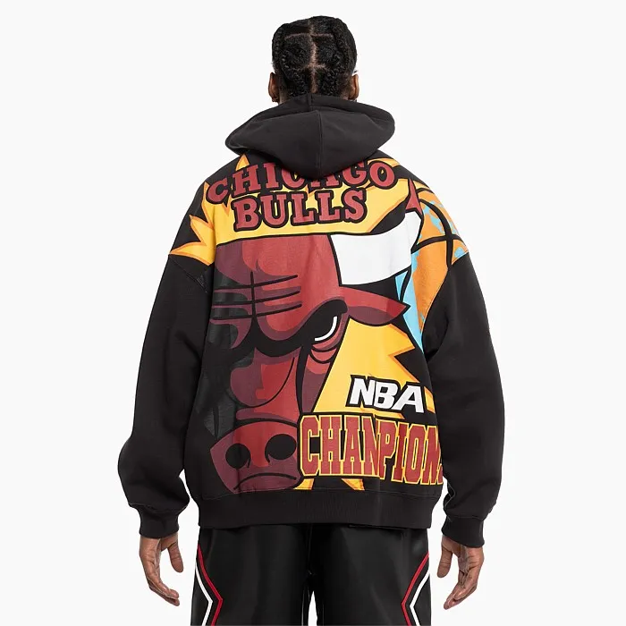 Chicago Bulls 6 Time Hoodie - Stirling Sports