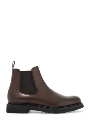 Brown Leather Leicester Chelsea Boots by Church's