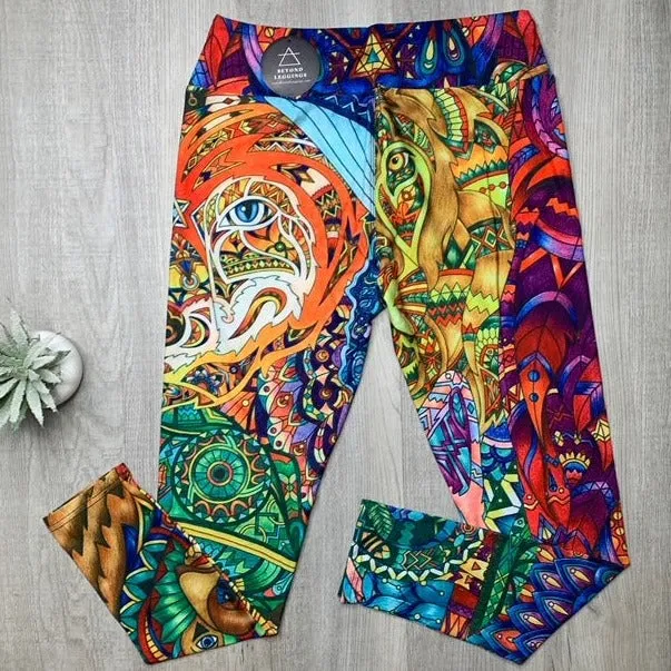 Colorful Animal Print Leggings