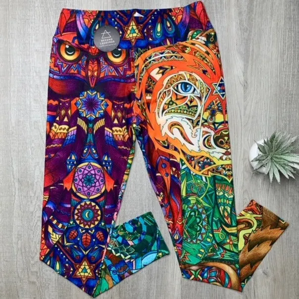 Colorful Animal Print Leggings