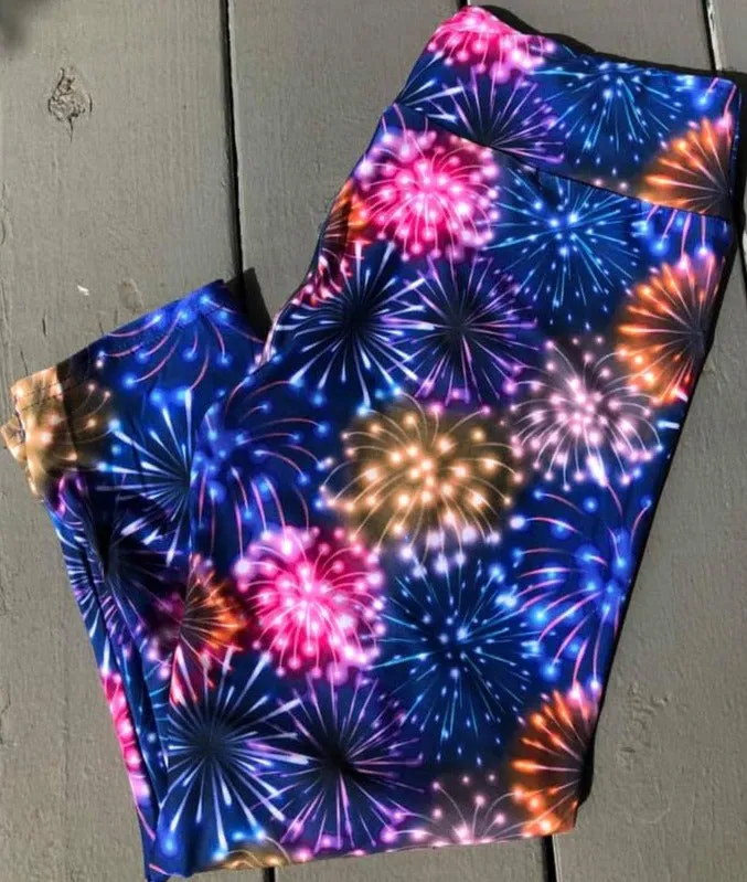 Colorful Leggings with Pockets