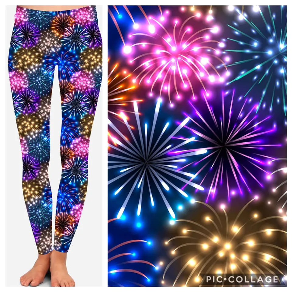 Colorful Leggings with Pockets