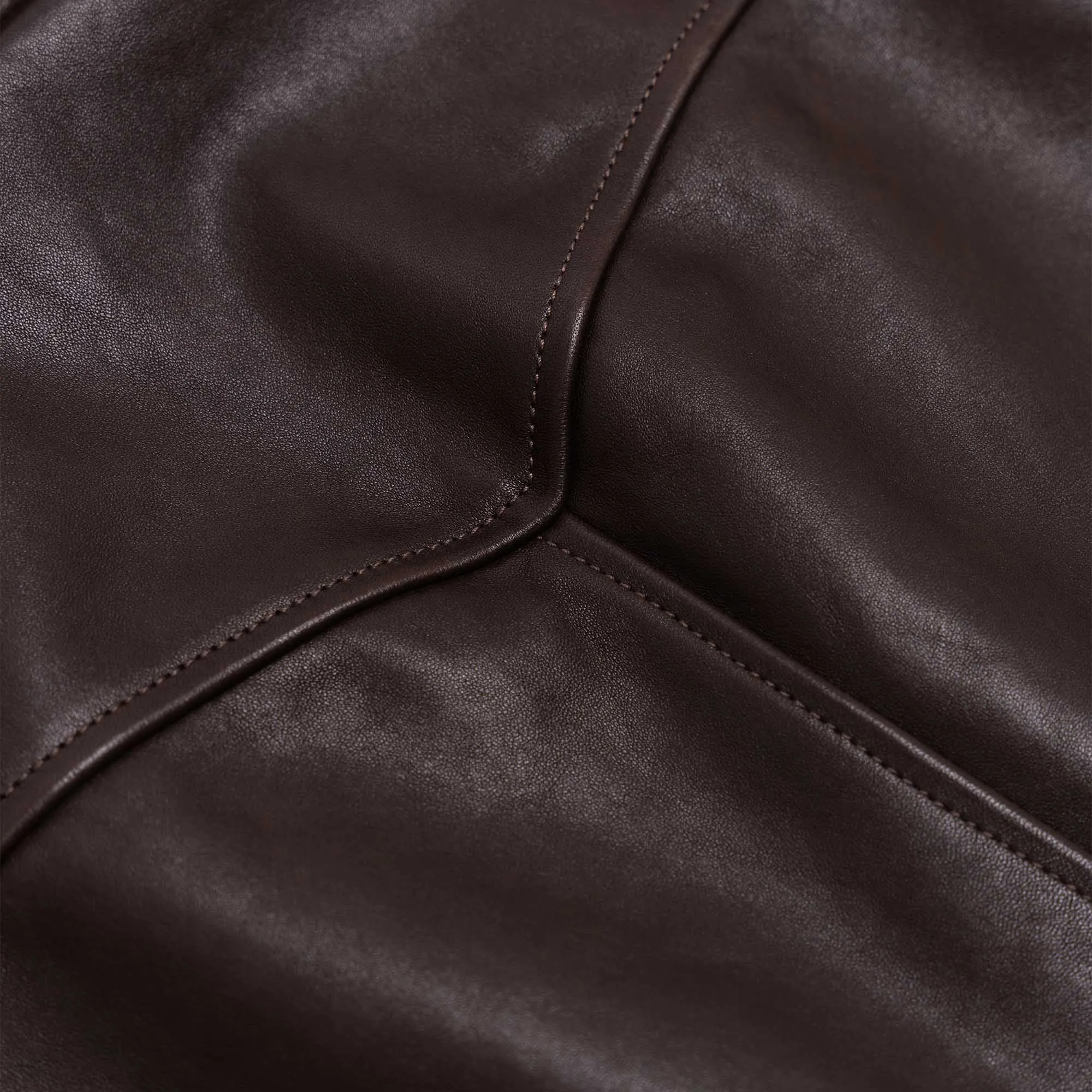 Cossack Leather Jacket by Shangri-la Heritage - Testa di Moro Lambskin