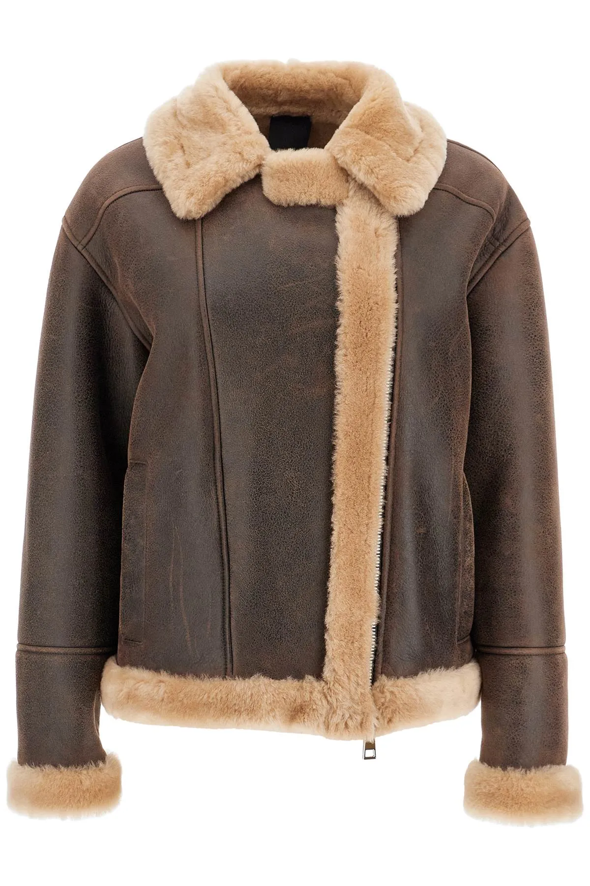 Cozy sheepskin coat