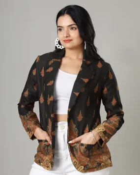 Cultural Women's Ethnic Jacket with Charm in Every Stitch