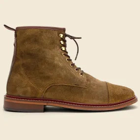 Khaki Curtis Boot with Waxed Finish