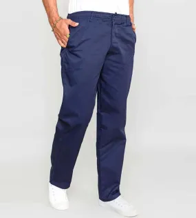 D555 Navy Rugby Trousers Pants Full Elasticated Waist (BASILIO NAVY) for Men