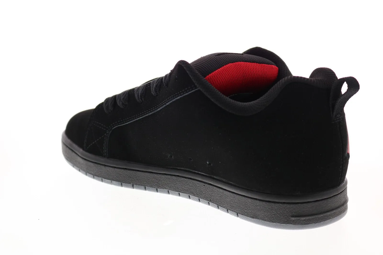 DC Court Graffik 300529 Men's Black Nubuck Skate Shoes